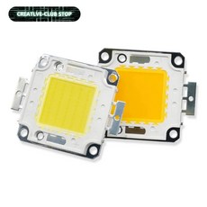DC30 36V COB 모듈 LED 비드 칩 다이오드 램프 전구 야외 초점 스포트라이트 정원 통합 라이트 비즈 DIY 10W 20W 30W 50W, Cold White, 50W DC30-36V, 1개