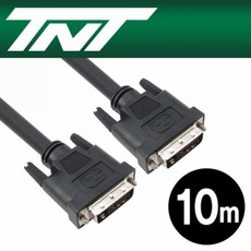 TNT DVI D 듀얼 케이블 10m랜케이블 데이터케이블 전원케이블 UTP케이블 충전케이블 RGB케이블 USB케이블 모니터케이블 연장케이블, 본상품