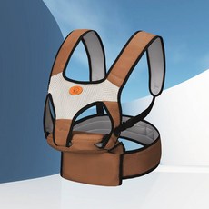 아기 캐리어 허리 스툴 캥거루 어깨 배넷저고리 슬링 인체공학적 배낭 힙시트 랩 3-3, 커피
