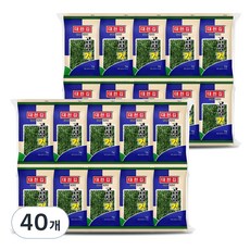 대천김 곱창 도시락김 5g, 40개 40개