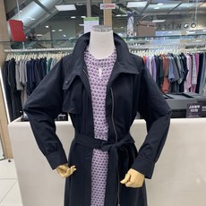 더아이잗 싱글카라 트렌치 코트 IK4N0TC81_is