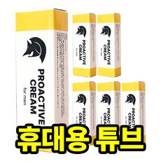 정품인증 오리지날 프로 남성 크림 튜브 / 고급감 남성보조 부부관계, 15g, 6개 - 빅맥스크림