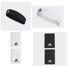 [adidas] 아디디스 손목밴드 헤드밴드C6277 C6278, 블랙