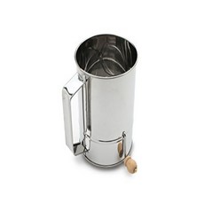 Fox Run 4639 Flour Sifter Stainless Steel 4-Cup Fox Run 4639 밀가루 체 스테인리스 스틸 4컵, 1개