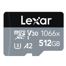 Lexar 512GB 512G 1066X V30 U3 A2 Micro Card SDXC Microsd TF Mini Memory SD Card