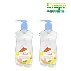 은나노스텝 시즌3 주방세제 550ml/다용도 주방세제/빠른배송, 레몬향 2개, 2개, 550ml