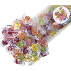 Grandys Candys Sunkist 과일 보석 개별 포장 부드러운 설탕 가루 - 벌크 캔디 천연 향수를 불러일으키는 맛 공유 볼 축하 등에 적합합니다! 0.5kg1파운, 1개