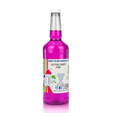 SNOWIE 쉐이브 아이스 스노우 콘 바로 사용 가능한 시럽 파인트 맛 솜사탕 블루