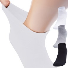다안삭스 무압박 빅사이즈 큰발 왕발 조임없는 국산 무지 순면 긴목 양말 [270~320mm], 단목, 화이트 8족 단목, 화이트 8족