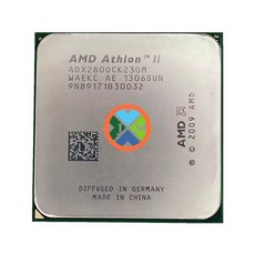 AMD Athlon II X2 280 3.6 GHz 듀얼 코어 CPU 프로세서 ADX280OCK23GM 소켓 AM3