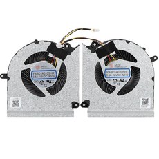 MSI GE68 GP68H 15M1 15M2 시리즈 PABD1A010SHR N509 PABD1A010SHL N510 DC12V 0.6A 팬용 CPU 및 GPU 냉각 팬 교체품, MSI GE68 GP68H 15M1 15M2 시리즈 P