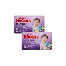 New 하기스 맥스드라이 밴드형 기저귀 5단계 특대형 남여공용 50p X 2팩 / 2024년형