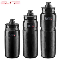 엘리트 자전거 사이클링 경량물통 플라이 텍스, 그레이 550ml