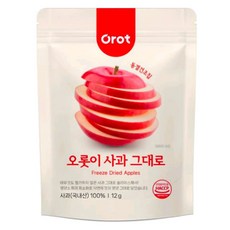 골든싸이]오롯이사과그대로12g, 5개, 12g - 오롯10g