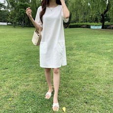 린넨미니원피스