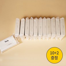 바스틀리 페이셜티슈 리필형 66매 12팩 화장지 휴지, 단품