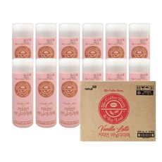 커피빈 바닐라 라떼 카페 커피 250ml 12개입 여름 대용량 음료, 1개입, 12개