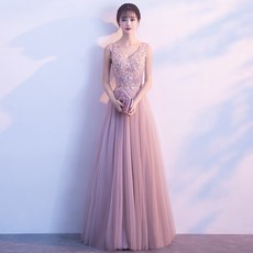 연주회 드레스 무대 공연 드레스 연회 파티 드레스