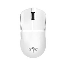 잠자리마우스 F1 PRO MAX MOBA VGN 무선 게이밍 49g 초경량 PAW3395, 1. 잠자리 F1S(화이트)