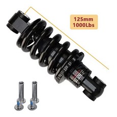 MTB 고성능 리어 서스펜션 많은 모델에 적용되는 쇼크 100-2500Lbs 블랙 클래식 125mm, 한개옵션2