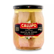 Giacinto Callipo 지아친토 칼리포 칼리포 튜나 피쉬 필레 인 올리브 오일 리제르바 오로 550g 2개