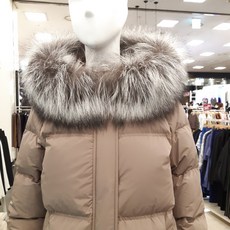 씨 !역시즌!!저가할인~! 특별상품~거위솜털90%깃털10% 폭스퍼 100%구스패딩