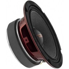 DS18 PRO-X6.4M 라우드스피커 - 6.5인치 미드레인지 레드 알루미늄 총알 500W Max 250W RMS 4Ω - 차량 또는 트럭 스테레, 단일옵션