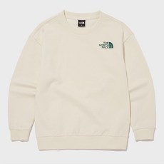 [노스페이스] 키즈 하이 마운틴 스웻셔츠 NM5MQ55S_CRE