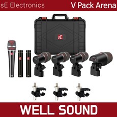 [sE Electronics] V Pack Arena 드럼 레코딩 악기 용 마이크 세트