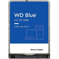 Western Digital 2TB WD Blue Mobile 하드 드라이브 HDD 5400RPM SATA 6Gb/s 128MB 캐시 2.5인치 WD20SPZX, 500GB, Hard Drive - 2.5인치hdd2tb