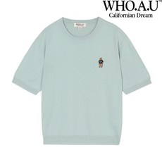 스티브케이블반팔가디건