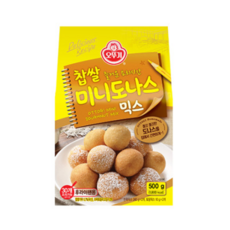 오뚜기 찹쌀 미니도나스믹스 500g, 11개