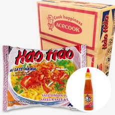 worldfood 베트남라면 에이스쿡 하오하오 사떼 haohao sate, 30개