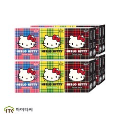 헬로키티 포켓티슈 미니티슈 10매 6입, 4개