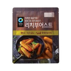 청정원 리치부어스트, 230g, 10개