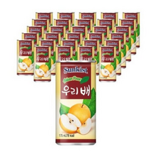 해태음료 썬키스트 우리배, 175ml, 120개
