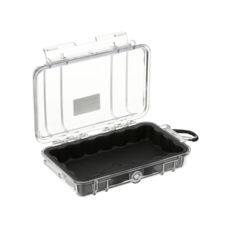펠리칸 케이스 PELICAN Micro Case 1040 WL/WI-BK CLEAR 펠리칸 블랙 투명 클리어 뚜껑 케이스 1040-025-100