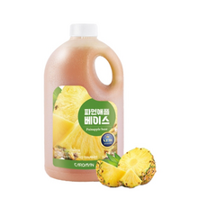 까로망 파인애플 베이스, 3개, 1.9kg