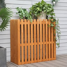 에어컨실외기우드커버