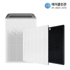[에어클린존] 위닉스 제로S 시리즈 AZSE430-JWK 공기청정기 호환 필터, H13헤파 + 활성탄 탈취 / SET, 1세트 H13헤파 + 활성탄 탈취 / SET, 1개