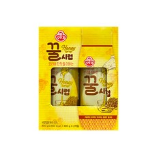 오뚜기 꿀시럽 400g x 2입, 2개