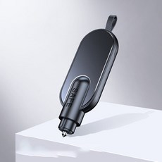 자동차 창문 브레이커 비상 망치 안전 벨트 커터 도구 인명 구조 탈출 알루미늄 합금, 1개