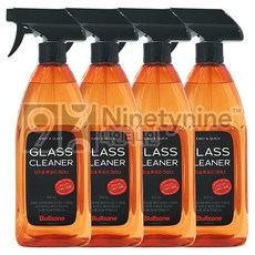 불스원 이지 퀵 유리 크리너-600ml 4개 유리 세정 광택 코팅 보호제, 600ml