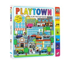 대형 Playtown A Lift-the-Flap 플레이타운 플랩북 유아 영어 놀이책