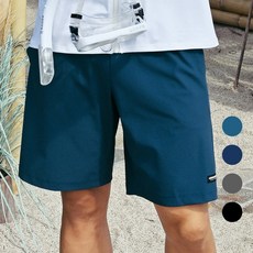 헤링본 커플 남여공용 반바지 래쉬가드팬츠 스판 보드숏 수영복 비치웨어 호캉스 스포츠 AF309, 블루그린
