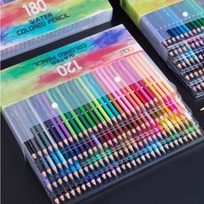 [루앤블리] 유니콘 색연필세트 120색 150색 전문가용 컬러링 QL-C120 QL-C150, 120색 수채