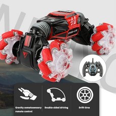 rc car 대형 엔진 드리프트 RC 입문용 빠른 오프로드 무선조종자동차 트럭 알씨카스턴트 RC 자동차 강력한 엔진 4 륜 양면 차량