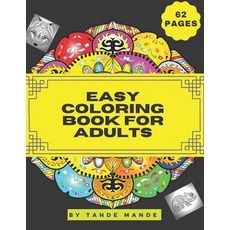 Christmas Easy Coloring Book For Adults : Large Print Easy Coloring Book  for Adults (Paperback)