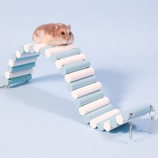 컬러풀 햄스터 사다리 울타리 햄스터장난감 햄스터 파티션 햄스터 터널, 컬러색(랜덤), 1개