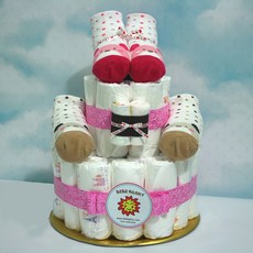 기저귀케이크여아용